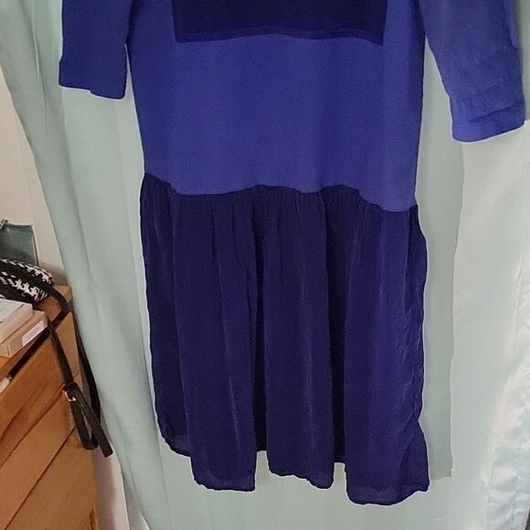 JOHNNY WAS gorgeous royal blue dress - Picture 6 of 13